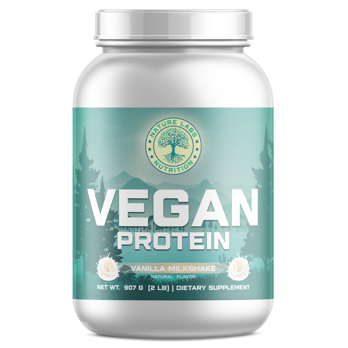 2lb Vegan Protein Vanilla – 28 servings