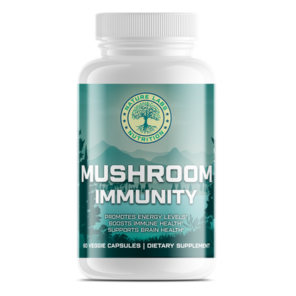 Mushroom Immune Booster: Chaga, Cordyceps, Reishi and Lion’s Mane