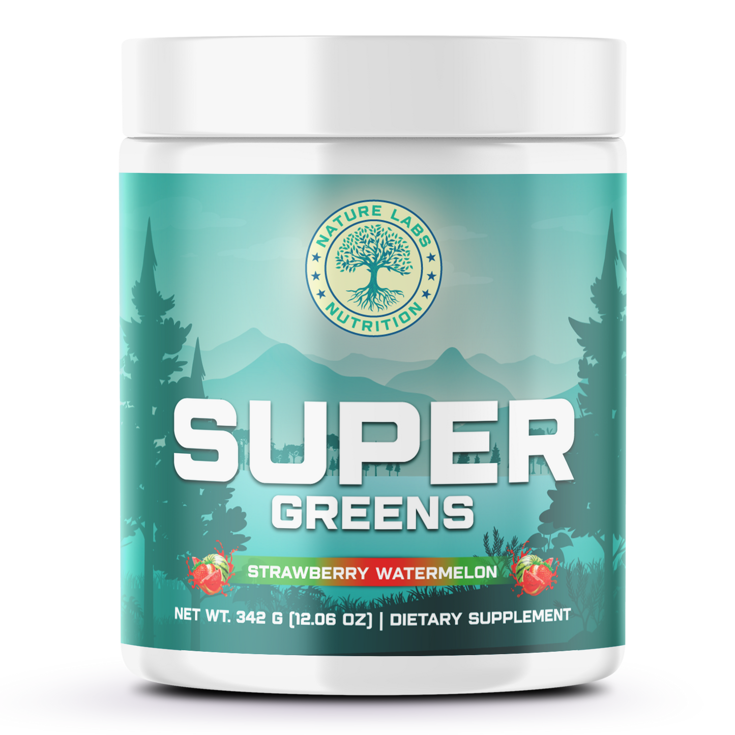 Organic Super Greens - Watermelon